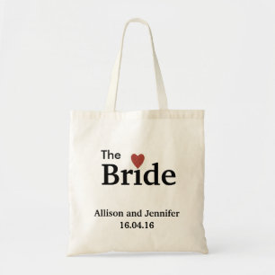 Bride Gepersonaliseerd Tote Bag