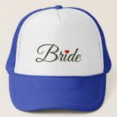 Bride, gewoon getrouwd, Trucker Hat Trucker Pet (Voorkant)