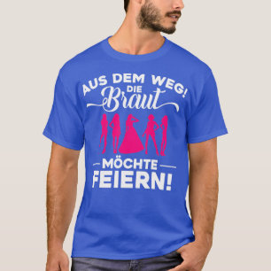 Bride Gift 6 van het Team van Hen T-shirt
