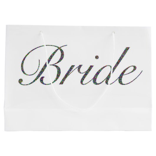Bride Gift Bag Groot Cadeauzakje (Achterkant)