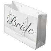 Bride Gift Bag Groot Cadeauzakje (Voorkant Gekanteld)