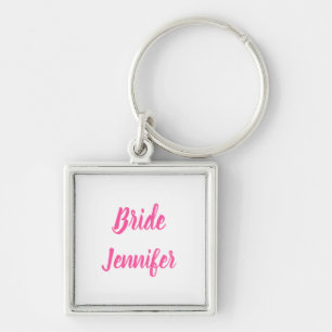 Bride Gift Custom Name Gifts Wedding Sleutelhanger