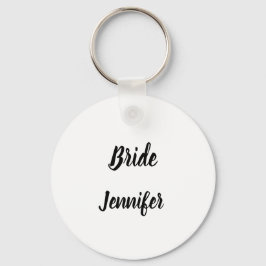 Bride Gift Custom Name Gifts Wedding Sleutelhanger
