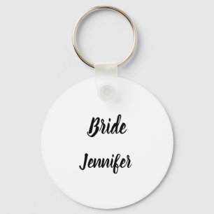 Bride Gift Custom Name Gifts Wedding Sleutelhanger