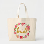 Bride Gifts Grote Tote Bag (Voorkant)
