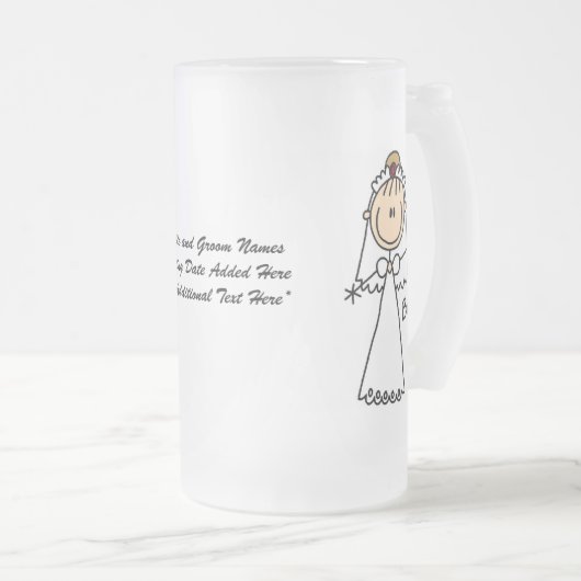 Bride glas Mok (Voorkant rechts)