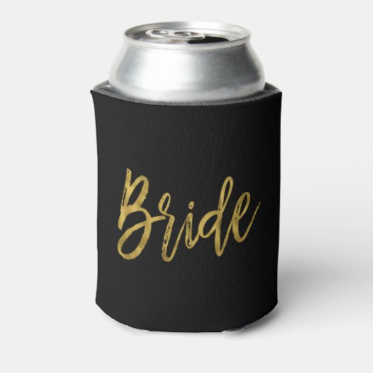 Bride Gold Foil Koelbox Blikjeskoeler (Blikje Achterkant)