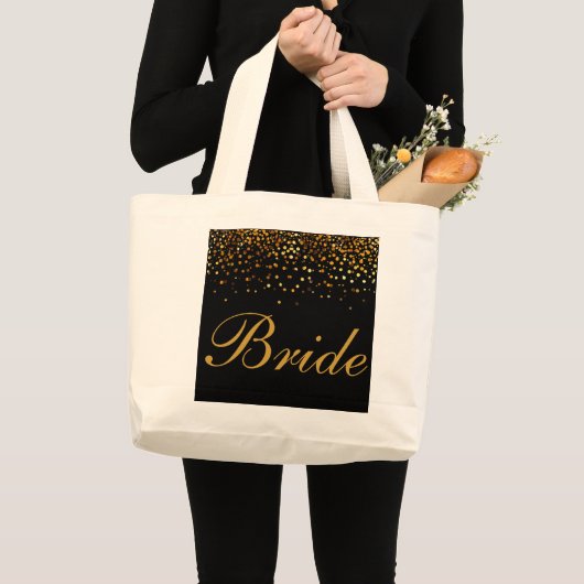 Bride Gold Grote Canvas tas (Voorkant (product))