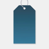 Bride Gown Vrijgezellenfeest Blauwgroen Dank u Cadeaulabel (Achterkant)