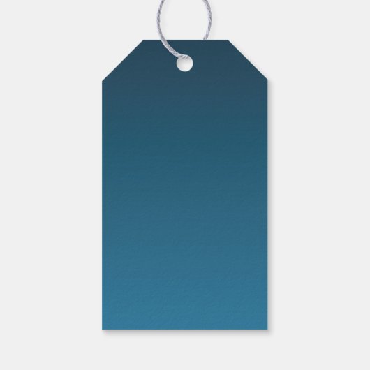 Bride Gown Vrijgezellenfeest Blauwgroen Dank u Cadeaulabel (Achterkant)