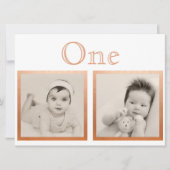 Bride Groom Custom Age Roos Gold Table Number Kaart (Voorkant)