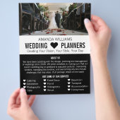 Bride & Groom, de Planner van de Gebeurtenis van d Flyer (Hand)