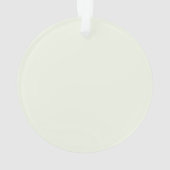 Bride Groom First Kerstmis Persoonlijk Ornament (achterkant)