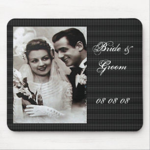 "Bride & Groom" Mousepad Muismat
