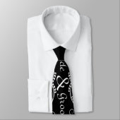 bride&groom print ties stropdas (Gebonden)