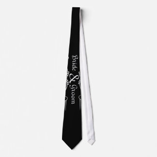 bride&groom print ties stropdas
