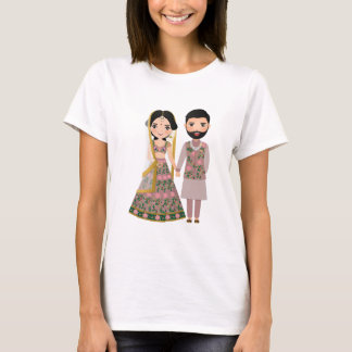 Bride & Groom Silhouette T-shirt