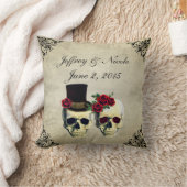 Bride & Groom Skull Wedding Kussen (Deken)