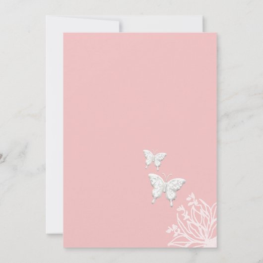 Bride & Groom Wedding Cake Topper African American Kaart (Achterkant)