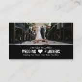 Bride & Groom, Wedding Event Planner Visitekaartje (Voorkant)