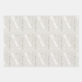 Bride & Groom Wedding Inpakpapier Vel (Voorkant 3)