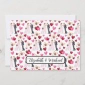 Bride & Groom Wedding Note Card Notitiekaartje (Voorkant)