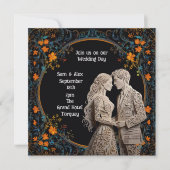 Bride & Groom Wedding Personalised (Voorkant)