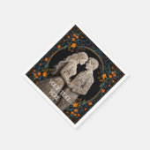 Bride & Groom Wedding Personalised Servet (Hoek)