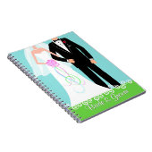 Bride & Groom Wedding Planner Journal-laptop Notitieboek (Rechterzijde)