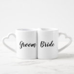 Bride Groom Wedding | Reeks van twee koffiethee-Mo Loversmokken<br><div class="desc">.</div>