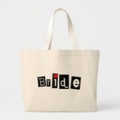 Bride Grote Tote Bag (Voorkant)