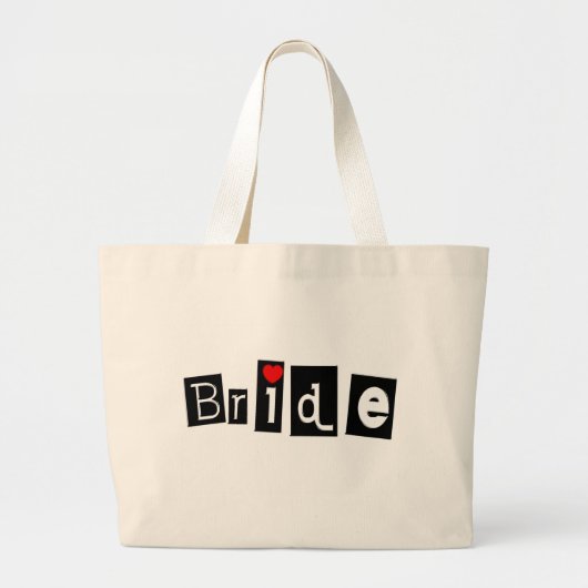 Bride Grote Tote Bag (Voorkant)