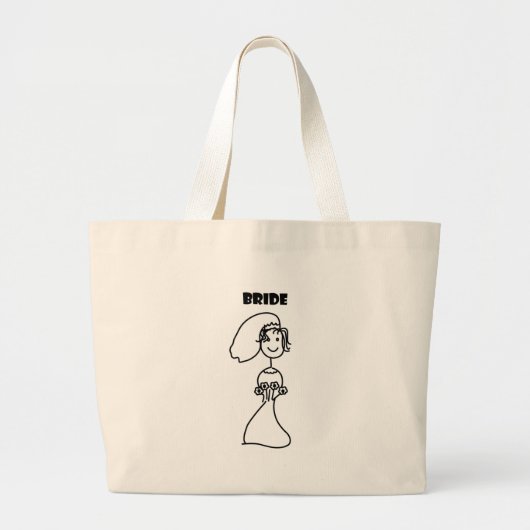 Bride Grote Tote Bag (Voorkant)