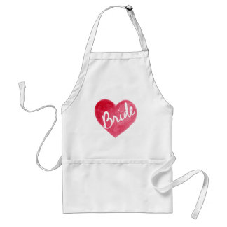 Bride Heart Apron Standaard Schort