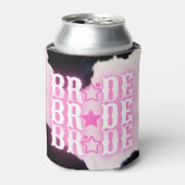 Bride Howdy Cowgirl Aangepaste Blikkoeler Blikjeskoeler (Blikje Voorkant)