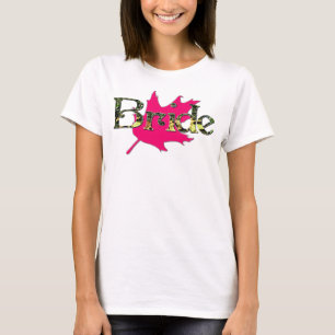 Bride Hunting Camo Pink Oak Bachelorette Tanktop
