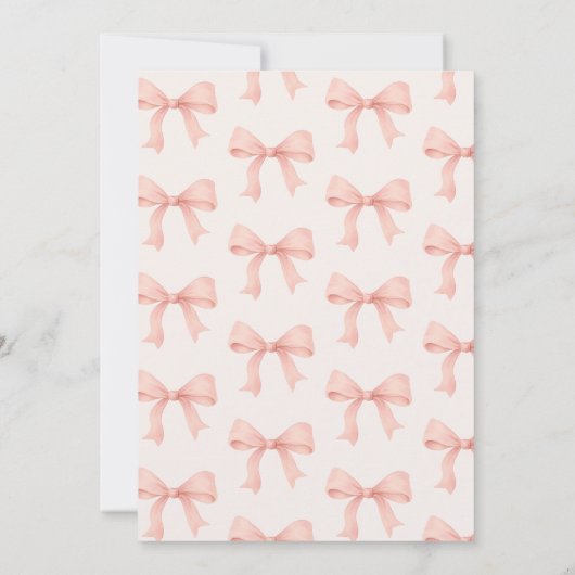 Bride in a Tini Bit Espresso Martini Bridal Shower Kaart (Achterkant)