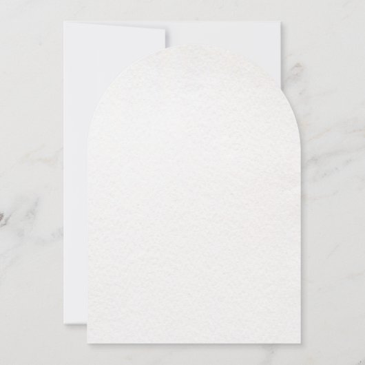 Bride in Bloom Hydrangea Bridal Shower Kaart (Achterkant)