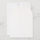 Bride in Bloom Peach Blush Bridal Shower Kaart (Achterkant)