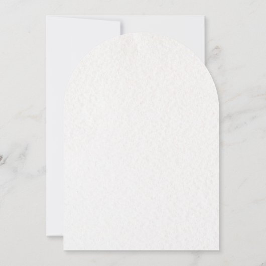 Bride in Bloom Peach Blush Bridal Shower Kaart (Achterkant)