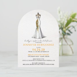 Bride in Bloom Sunflowers Bridal Shower Kaart