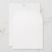 Bride in Bloom Sunflowers Bridal Shower Kaart (Achterkant)