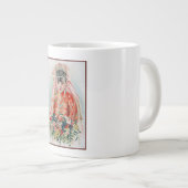 Bride in Chinese Red Wedding Shanghai Yuefenpai Grote Koffiekop (Voorkant rechts)