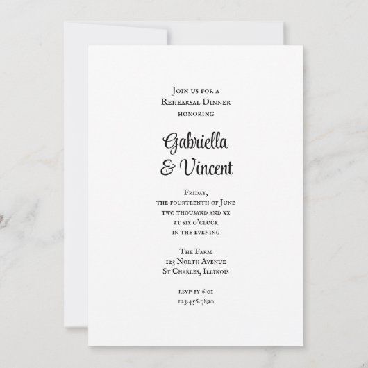 Bride in Cowboy Boots Ranch Rehearsal Dinner Kaart