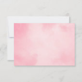 Bride in een Veil met Bedankt van het Vrijgezellen Kaart (Achterkant)