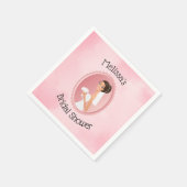 Bride in een Vrijgezellenfeest van Veil Holding Fl Servetten (Hoek)