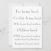 Bride in roze hoofdvet Vrijgezellenfeest Kaart (Achterkant)