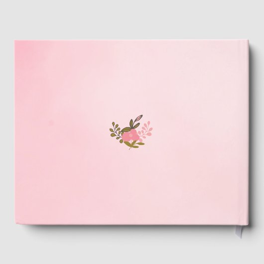 Bride in Wedding Gown Vrijgezellenfeest Gastenboek (Achterkant)