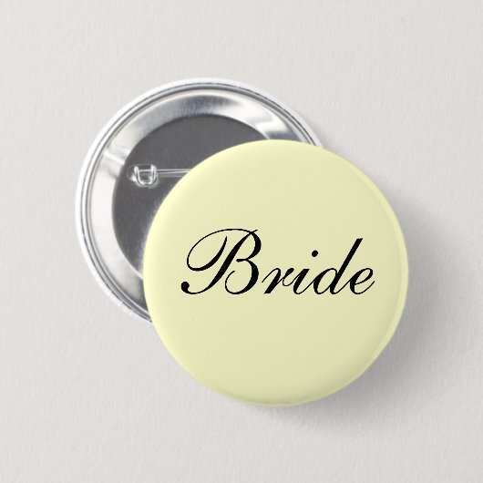 Bride Ivory Button (Voorkant /achterkant)