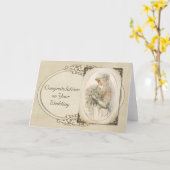 bride kaart (Gele Bloem)